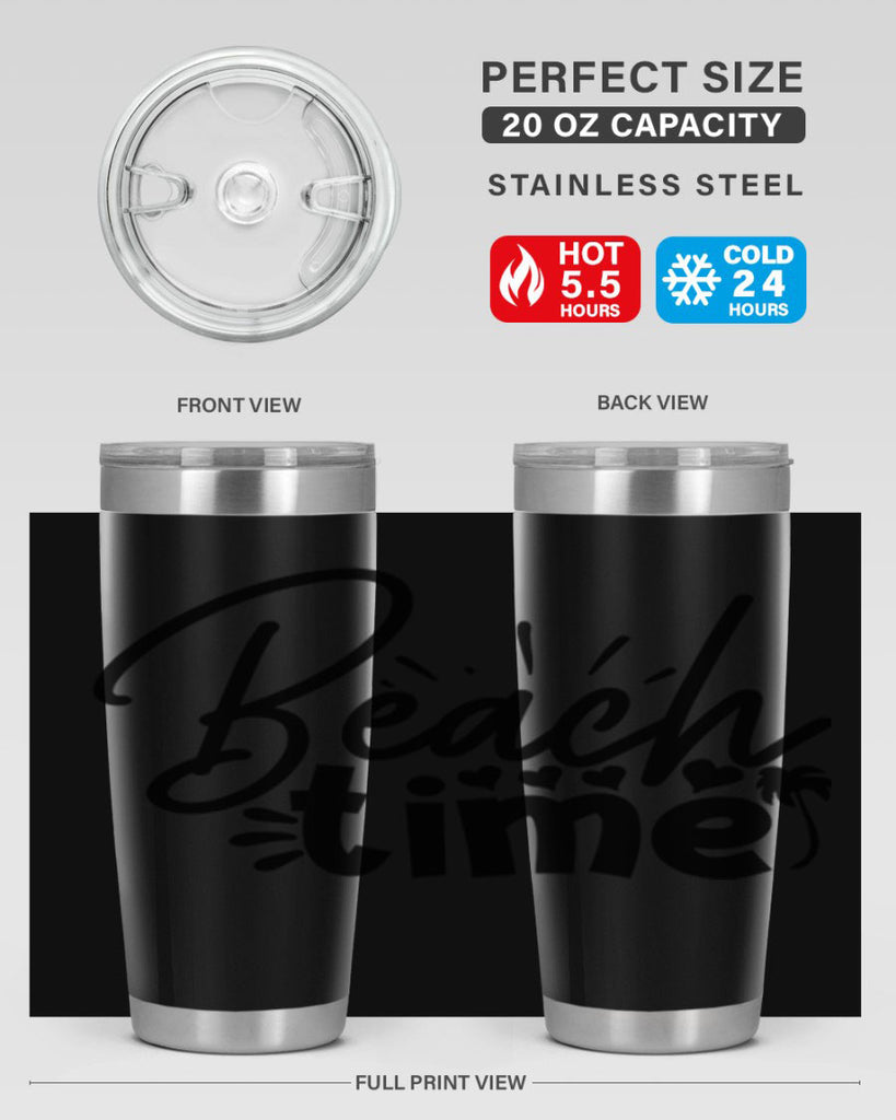beach time Style 108#- summer- Tumbler