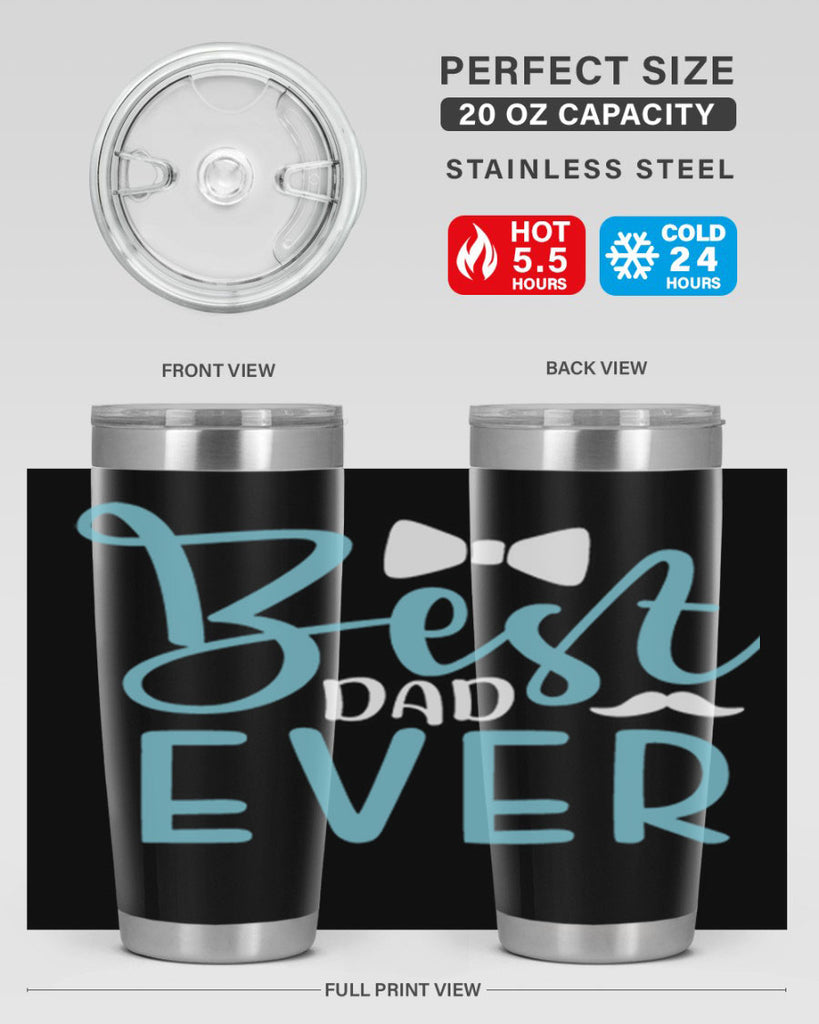 best dad ever 109#- fathers day- Tumbler