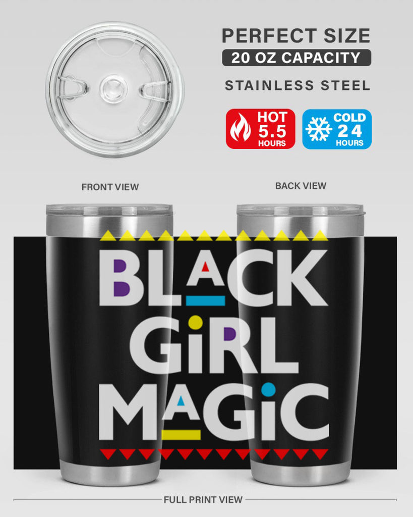 black girl magic 208#- black words phrases- Cotton Tank