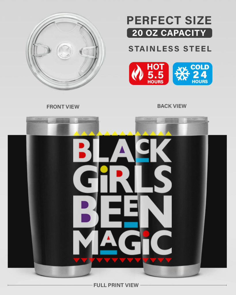 black girls been magic 243#- black words phrases- Cotton Tank