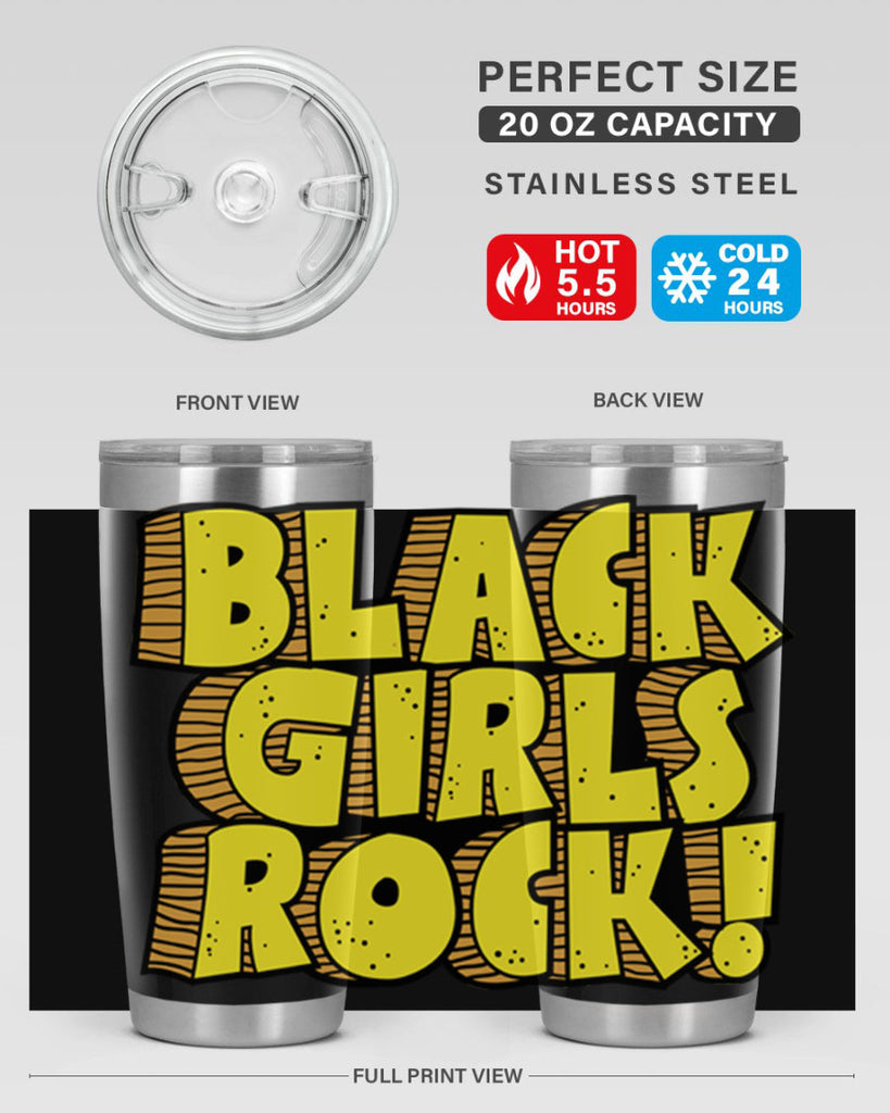 black girls rock school 202#- black words phrases- Cotton Tank
