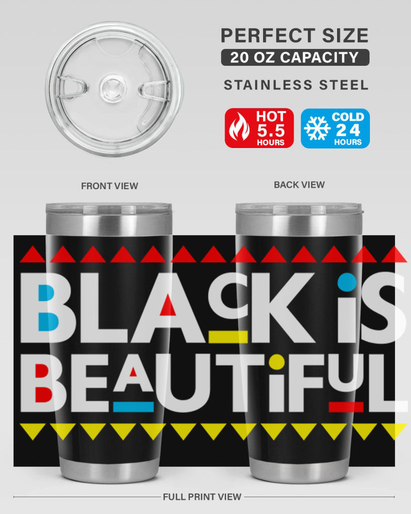black is beautiful 235#- black words phrases- Cotton Tank