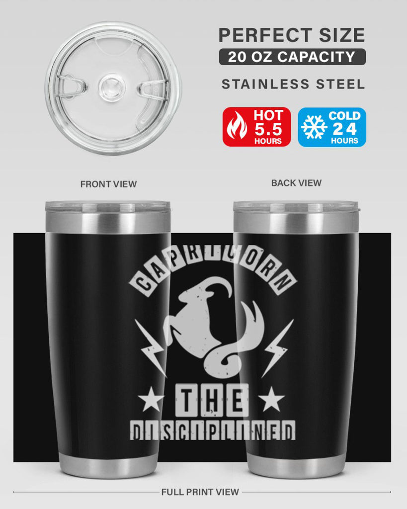 capricorn 183#- zodiac- Tumbler