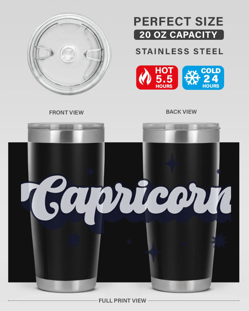 capricorn 205#- zodiac- Tumbler