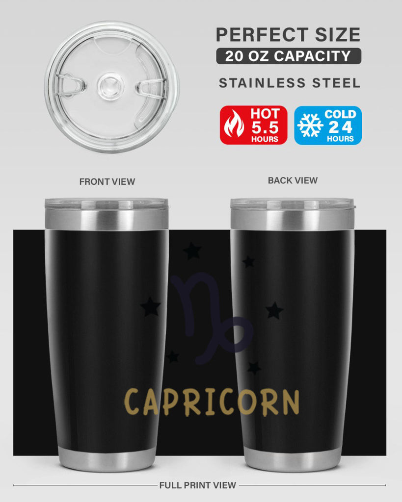 capricorn 206#- zodiac- Tumbler