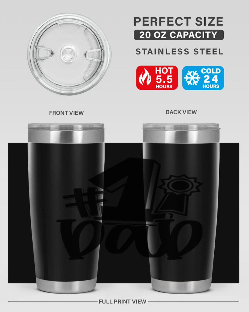 dad 76#- fathers day- Tumbler