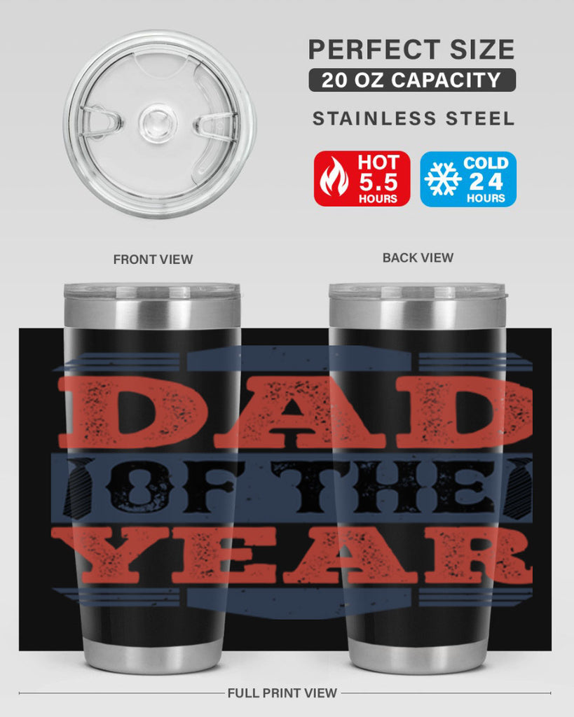dad of the year 266#- fathers day- Tumbler