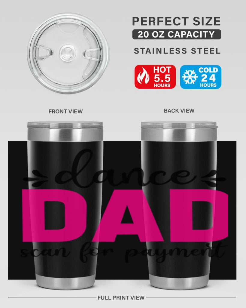 dance dad scan for payment 22#- ballet- Tumbler