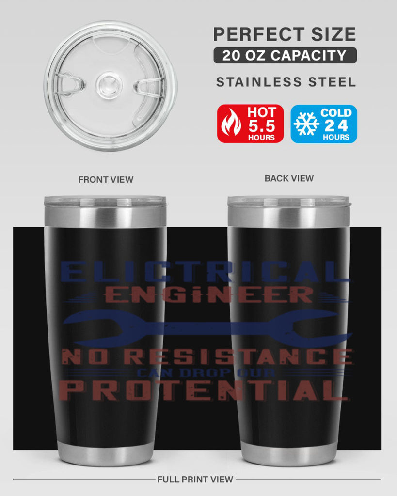 electrical engineer no resistance can drop our protential Style 18#- engineer- tumbler