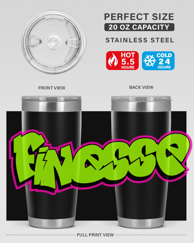 finesse 154#- black words phrases- Cotton Tank