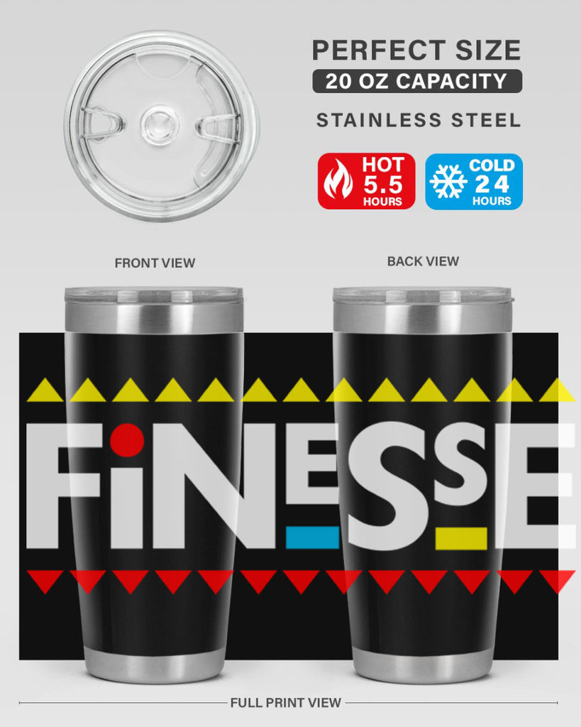 finesse 158#- black words phrases- Cotton Tank