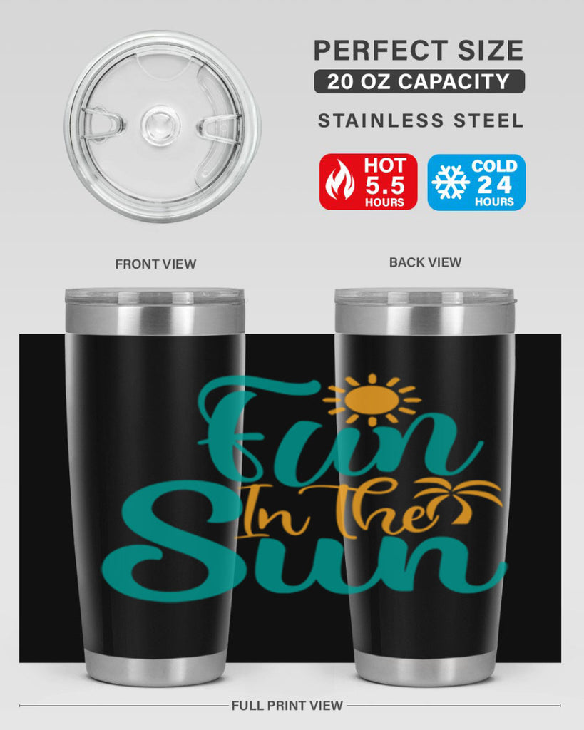 fun in the sun Style 104#- summer- Tumbler