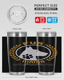 fur mama Style 204#- dog- Tumbler