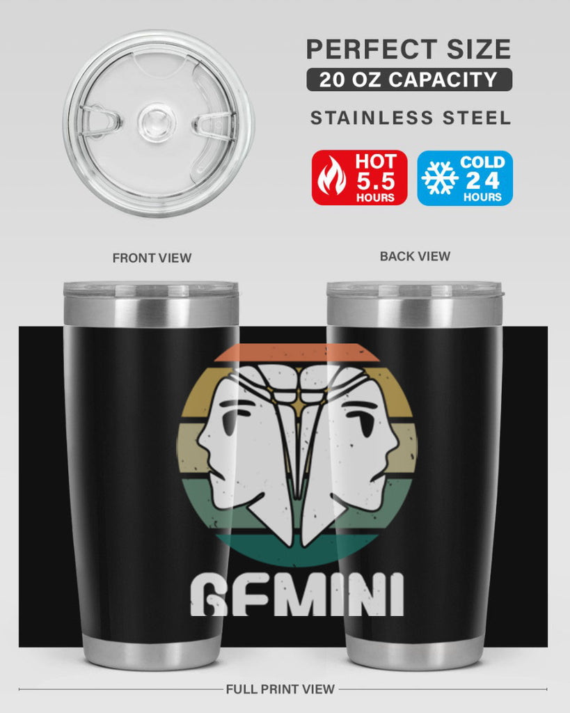 gemini 236#- zodiac- Tumbler