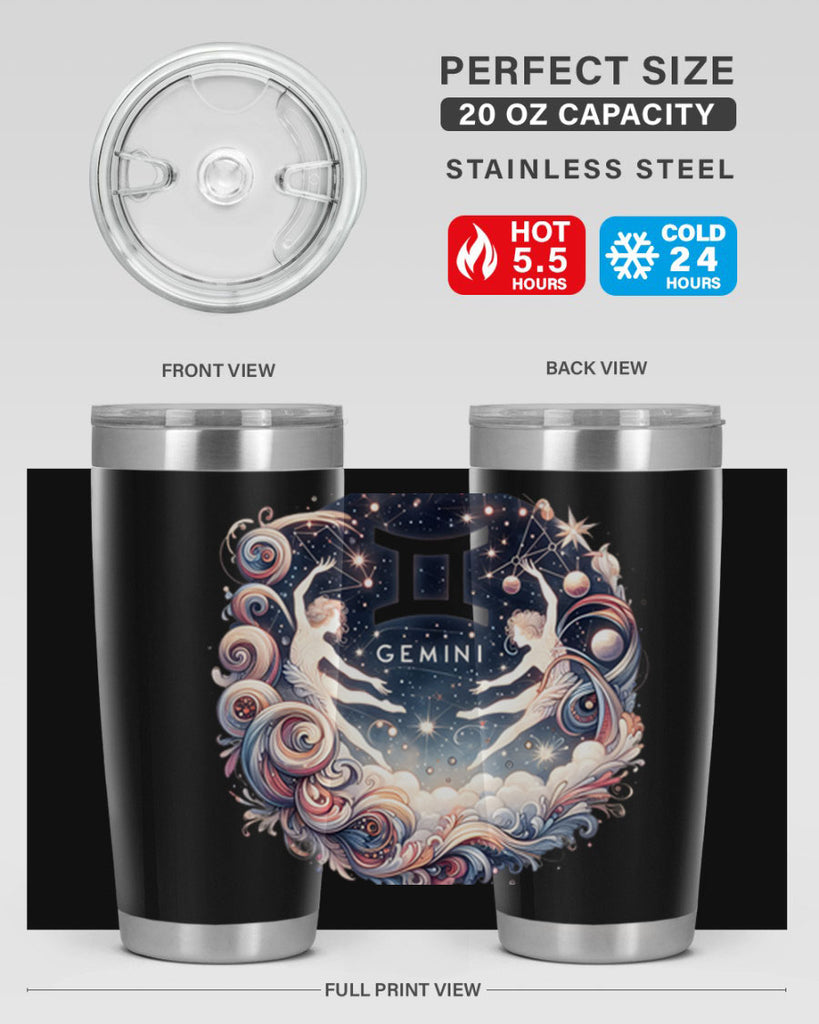 gemini 248#- zodiac- Tumbler