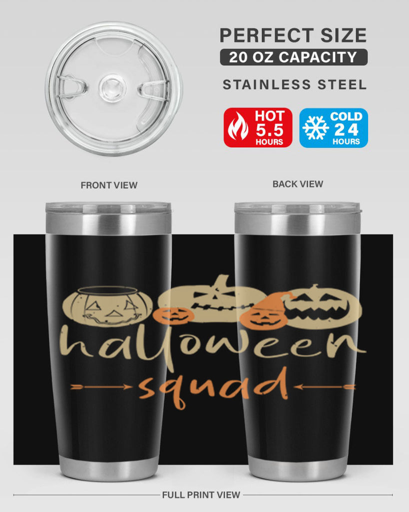 halloween squad 159#- halloween- Tumbler