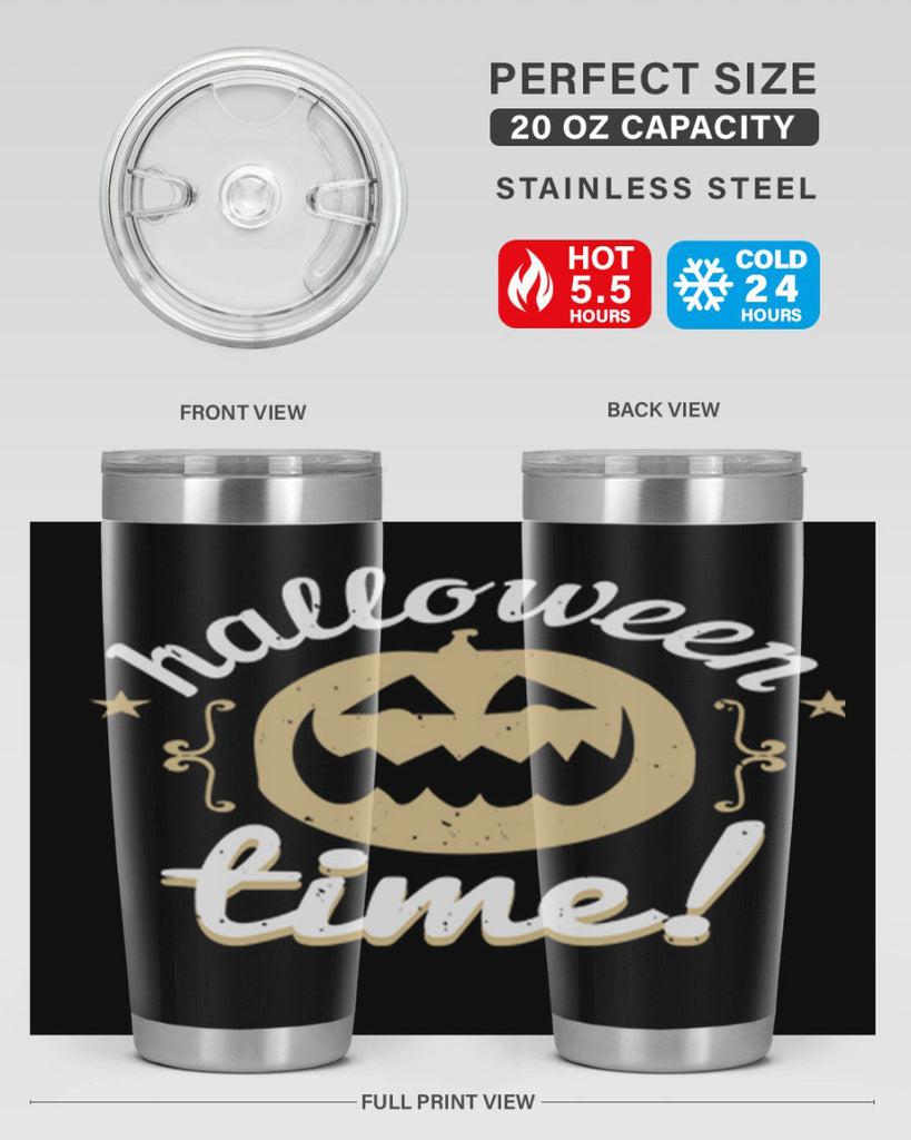 halloween time 157#- halloween- Tumbler
