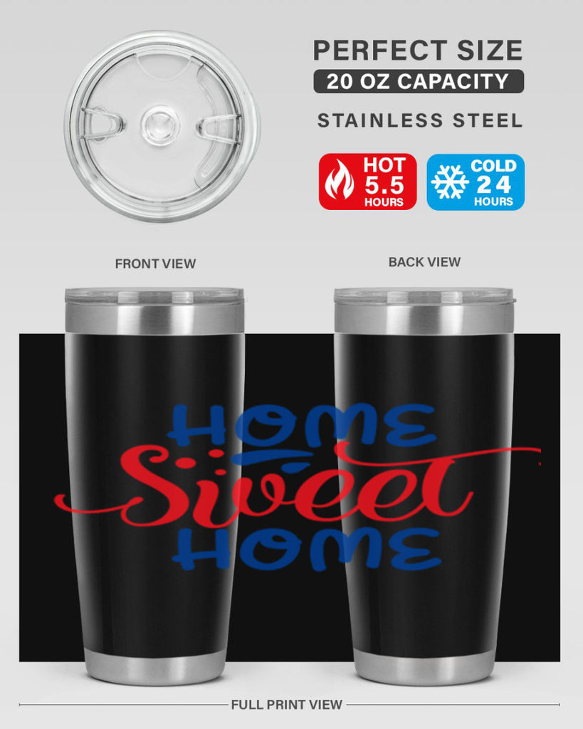 home sweet home 2075#- baseball- Tumbler