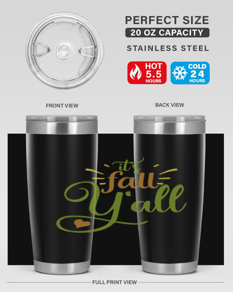 its fall yall 53#- thanksgiving- Tumbler