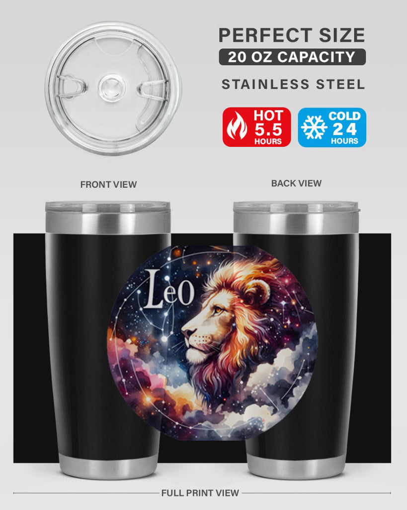 leo 301#- zodiac- Tumbler