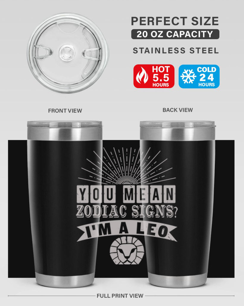 leo 309#- zodiac- Tumbler