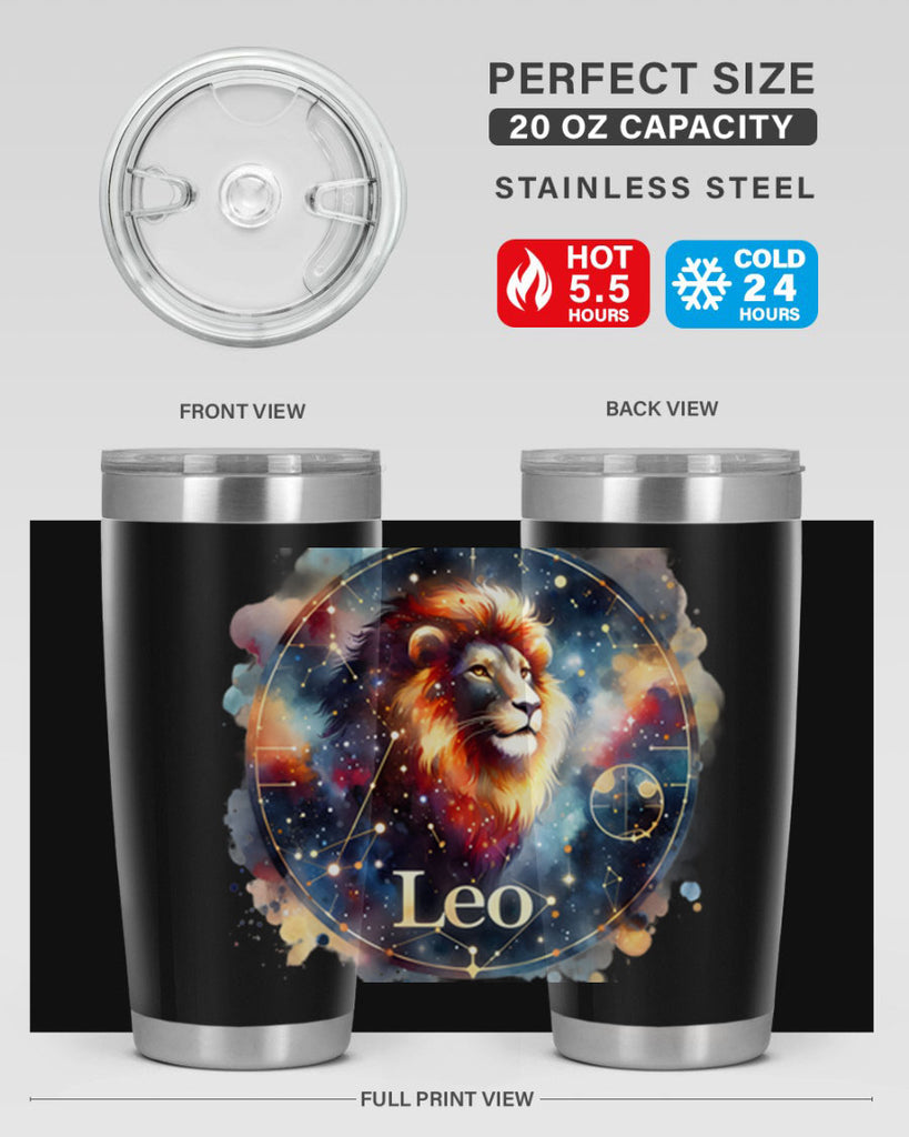 leo 312#- zodiac- Tumbler