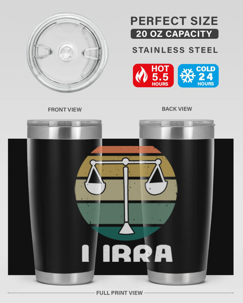 libra 337#- zodiac- Tumbler