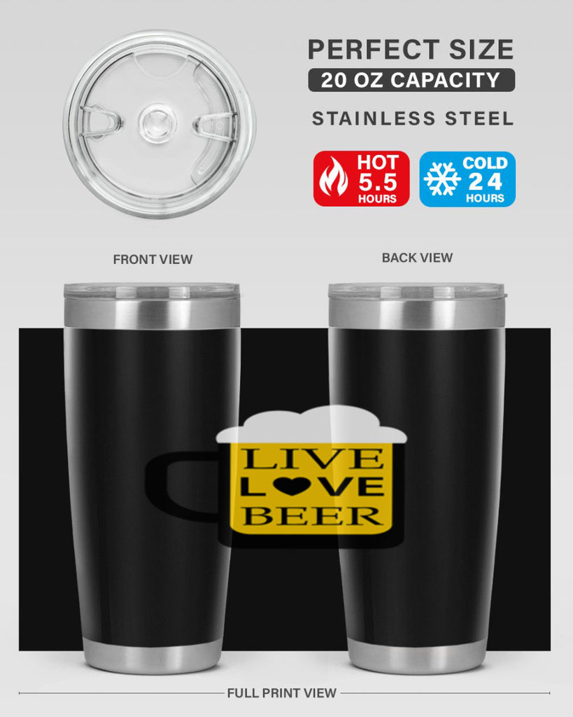 live love beer 63#- beer- Tumbler