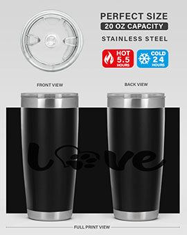 love Style 71#- dog- Tumbler