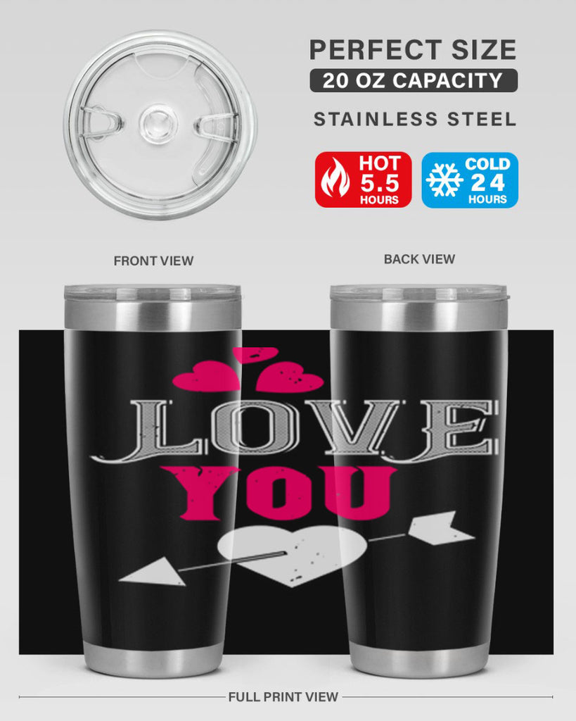 love you 42#- valentines day- Tumbler