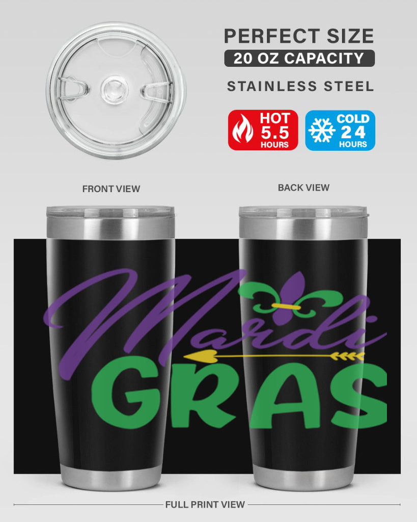 mardi gras 76#- mardi gras- Tumbler