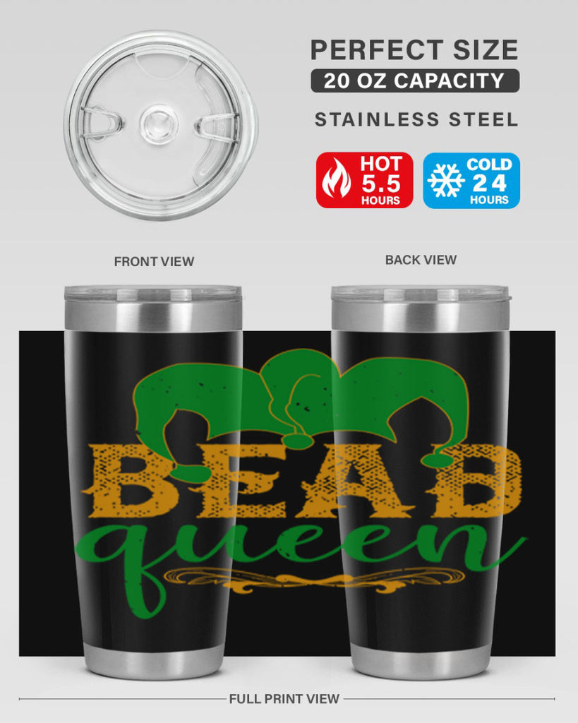 new orleans new me 42#- mardi gras- Tumbler