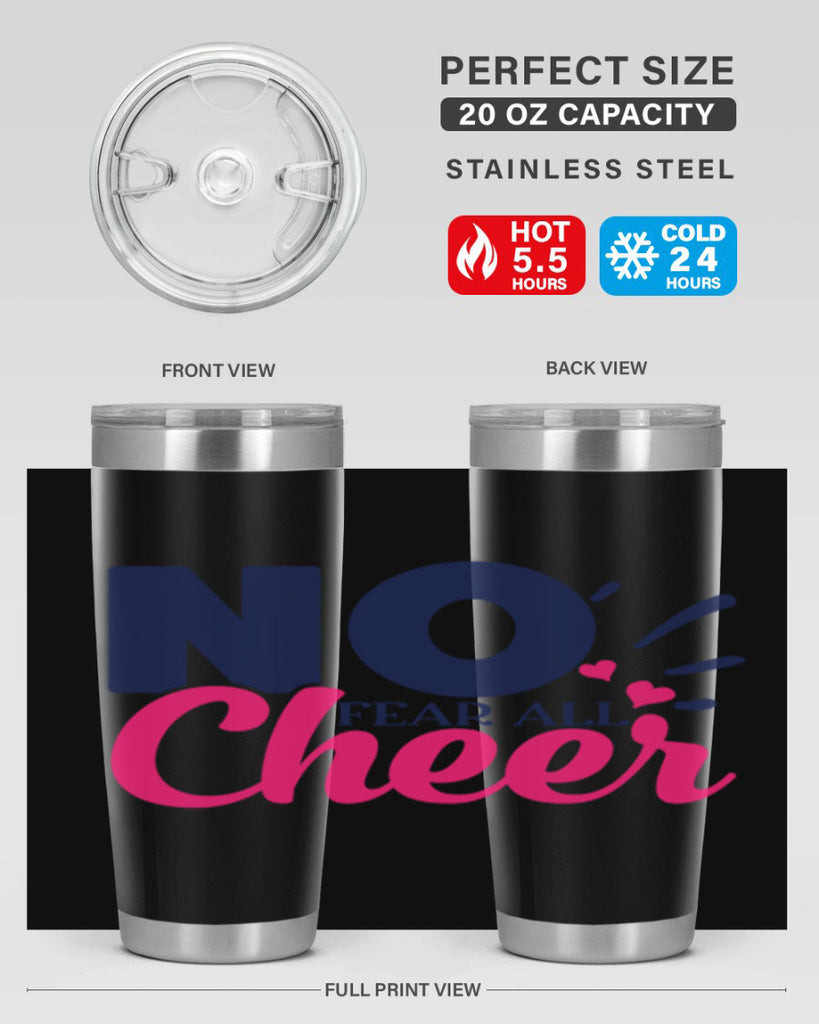 no fear all cheer 1728#- cheer- Tumbler
