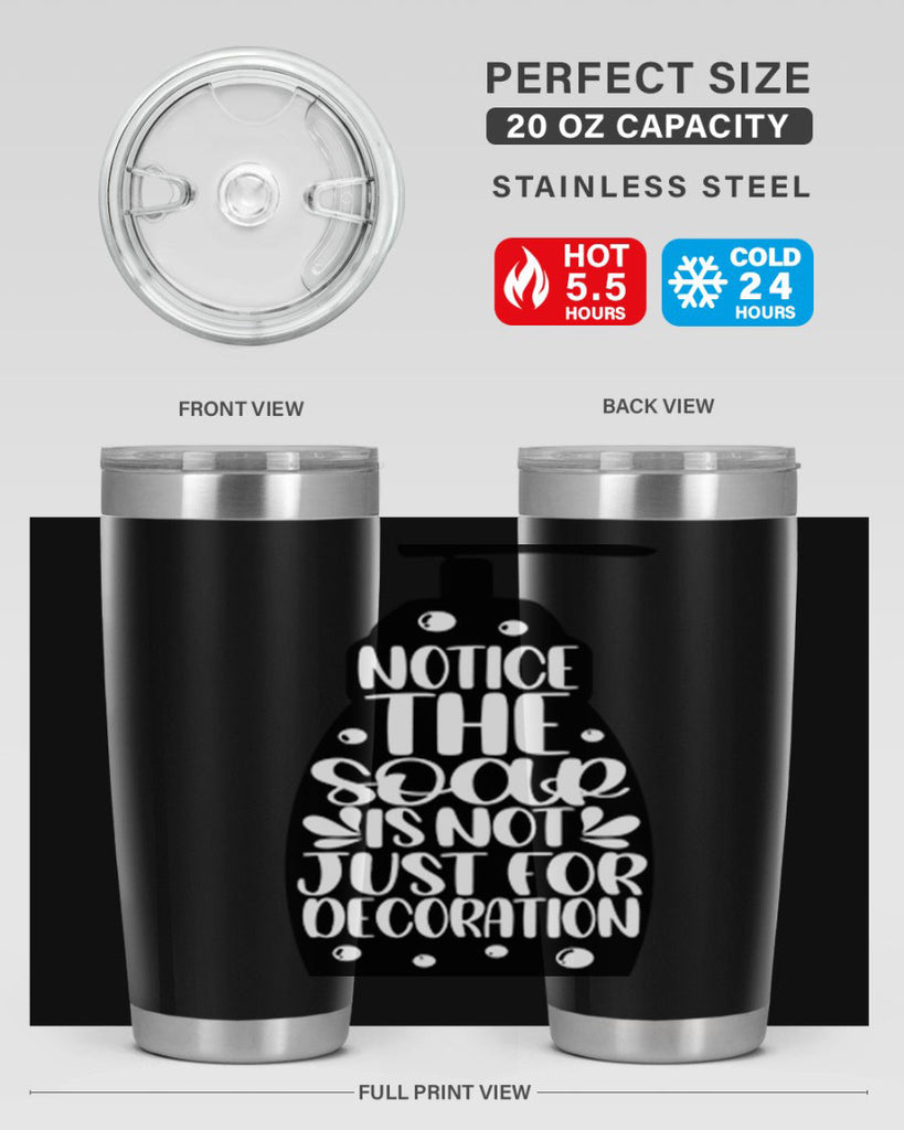 notice the soap is not just for decoration 25#- bathroom- Tumbler