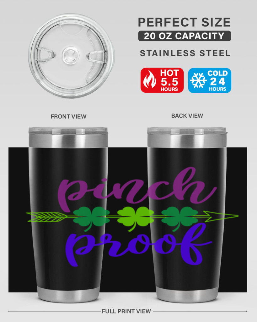 pinch proof 3#- mardi gras- Tumbler
