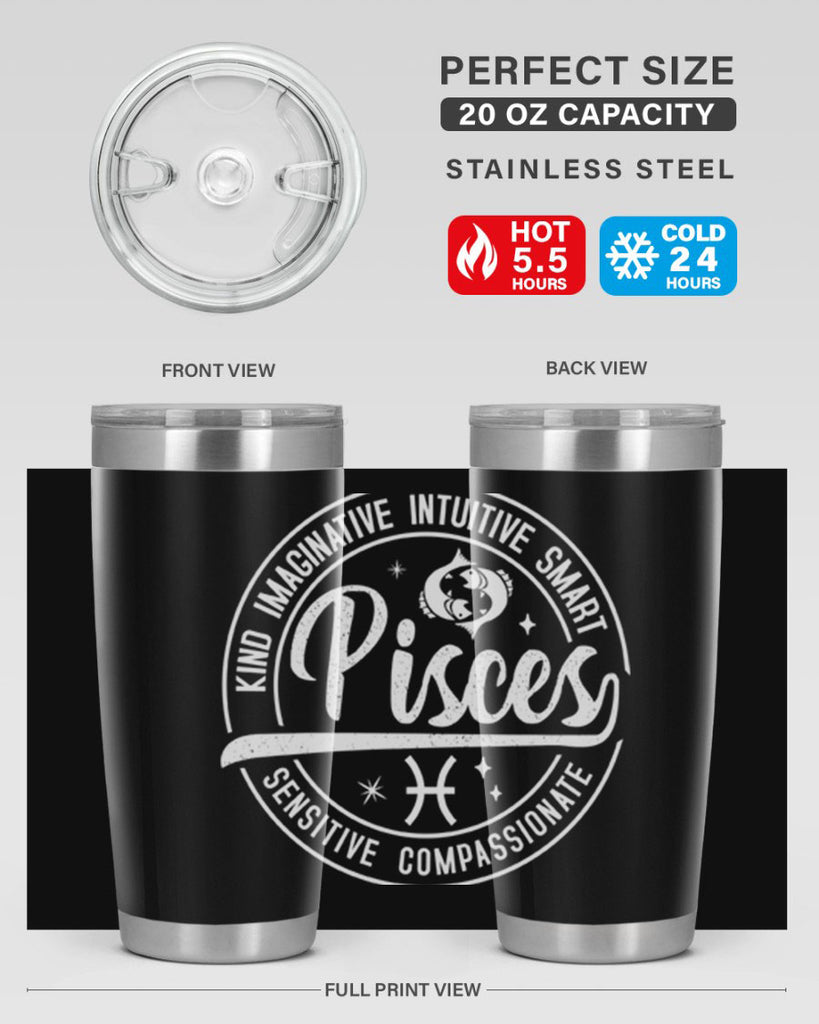 pisces 374#- zodiac- Tumbler