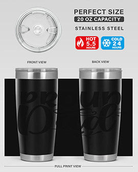 proud dad Style 37#- autism- Tumbler