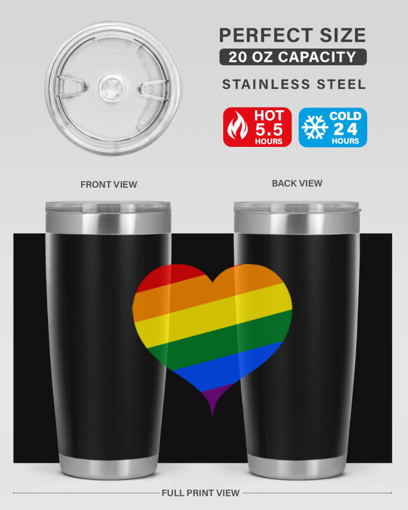 rainbow hear 8#- lgbt- Tumbler