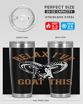 relax i’ve goat this Style 2#- goat- Tumbler