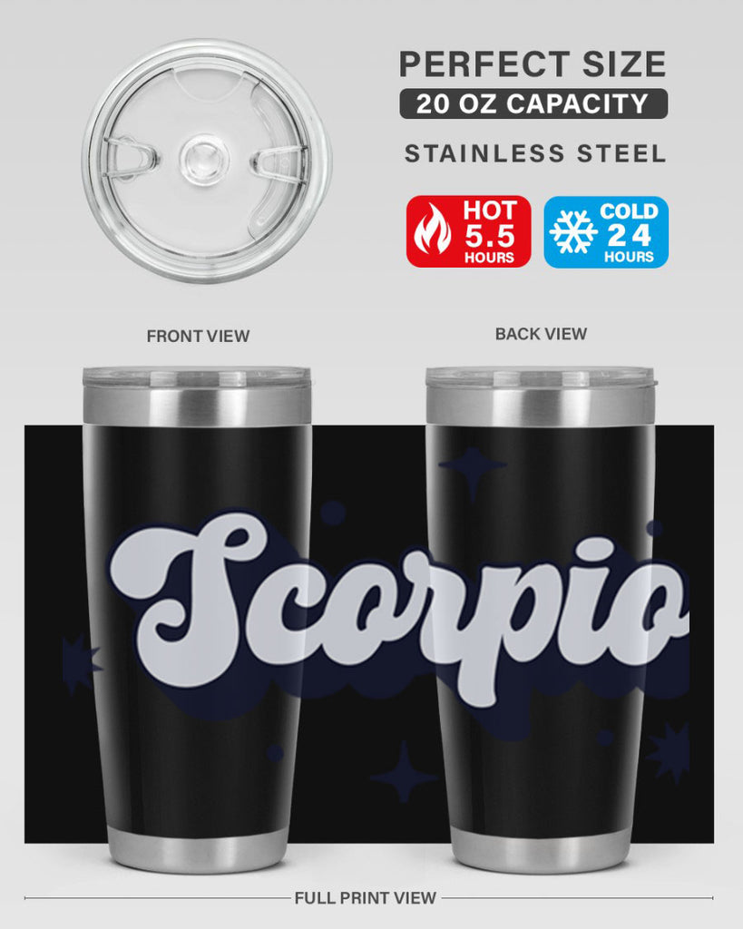 scorpio 454#- zodiac- Tumbler