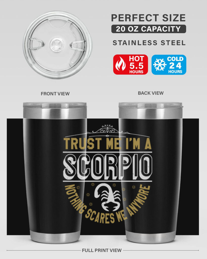scorpio 458#- zodiac- Tumbler