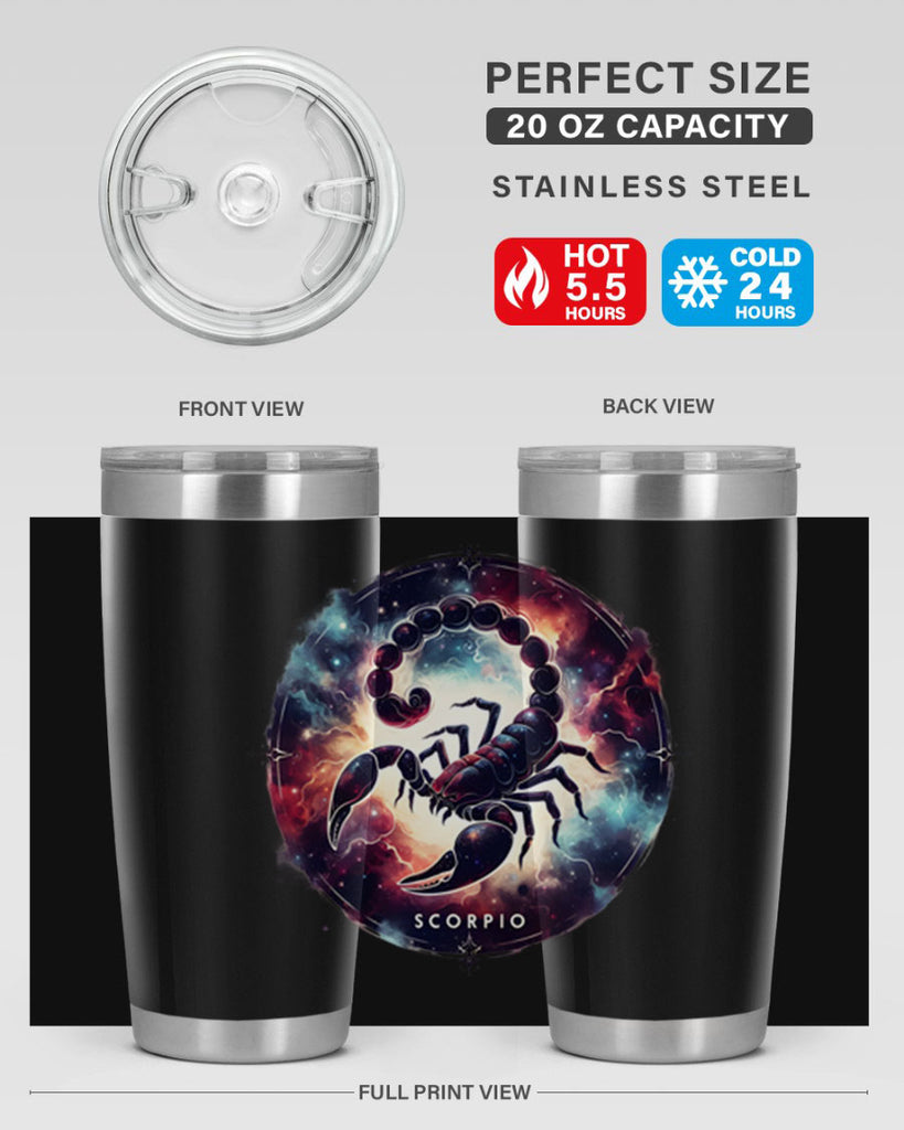 scorpio 460#- zodiac- Tumbler