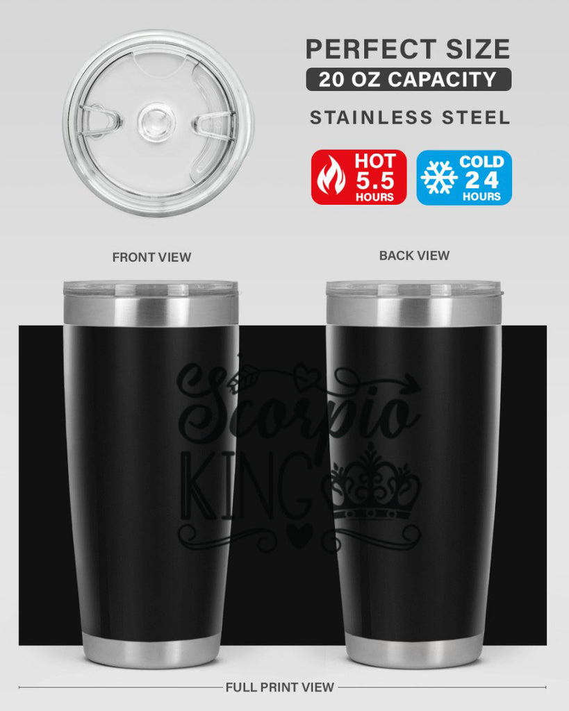scorpio king 443#- zodiac- Tumbler