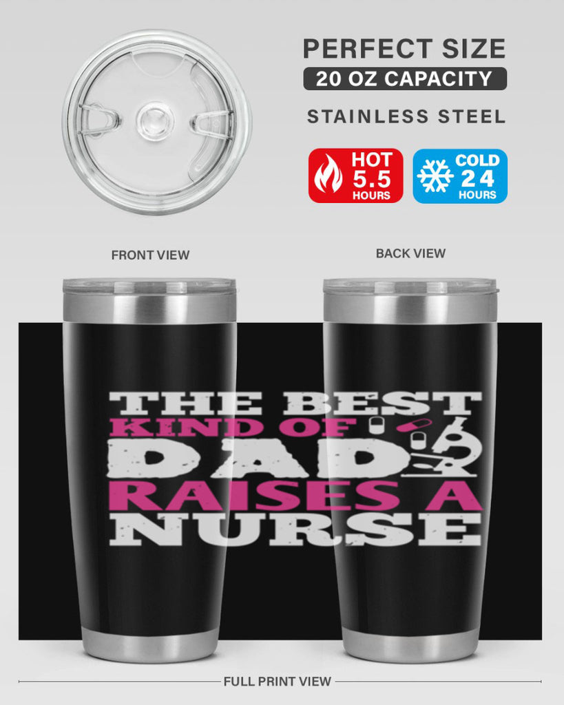 the best kind of raises a nurse Style 240#- nurse- tumbler