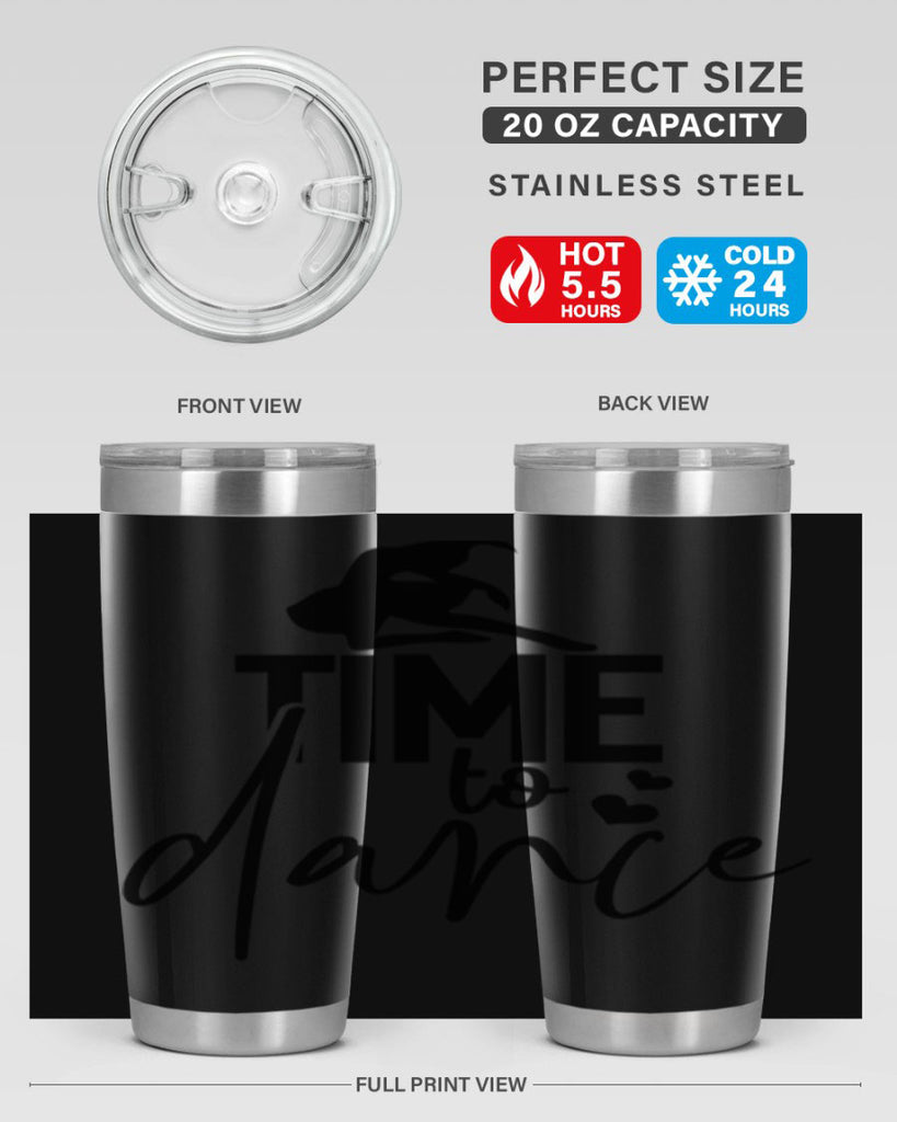 time to dance 84#- ballet- Tumbler