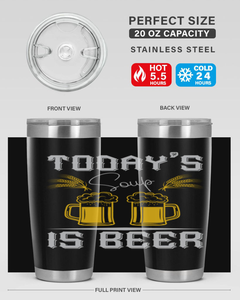 today’s soup is beer 4#- beer- Tumbler