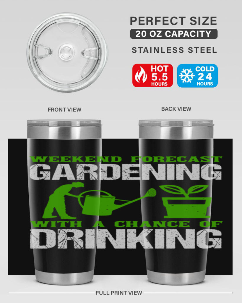 weekend forecast with a chance of 30#- farming and gardening- Tumbler