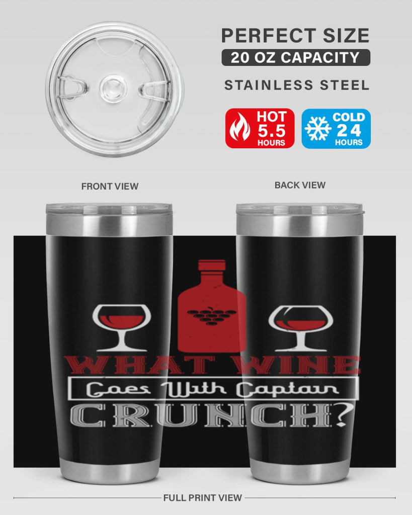 what wine goes with captain crunch 11#- wine- Tumbler
