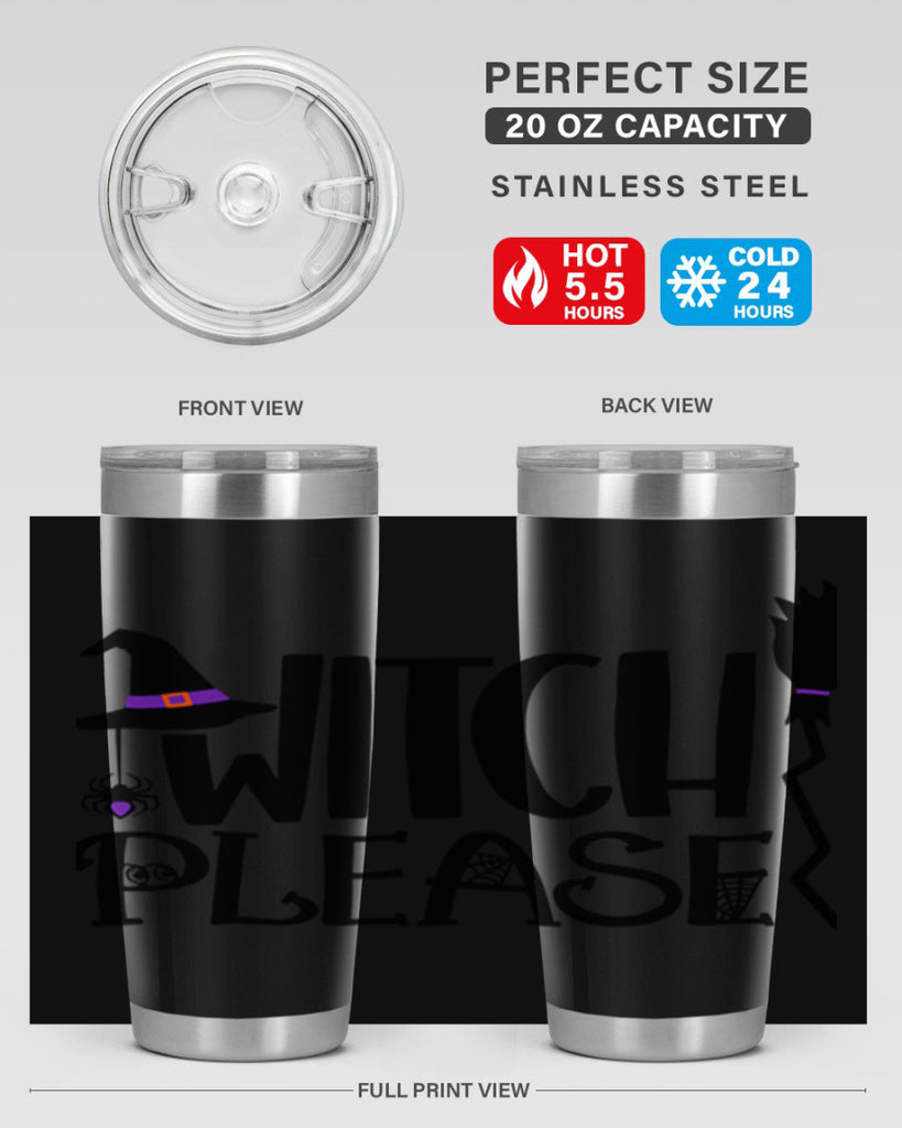 witch please 8#- halloween- Tumbler