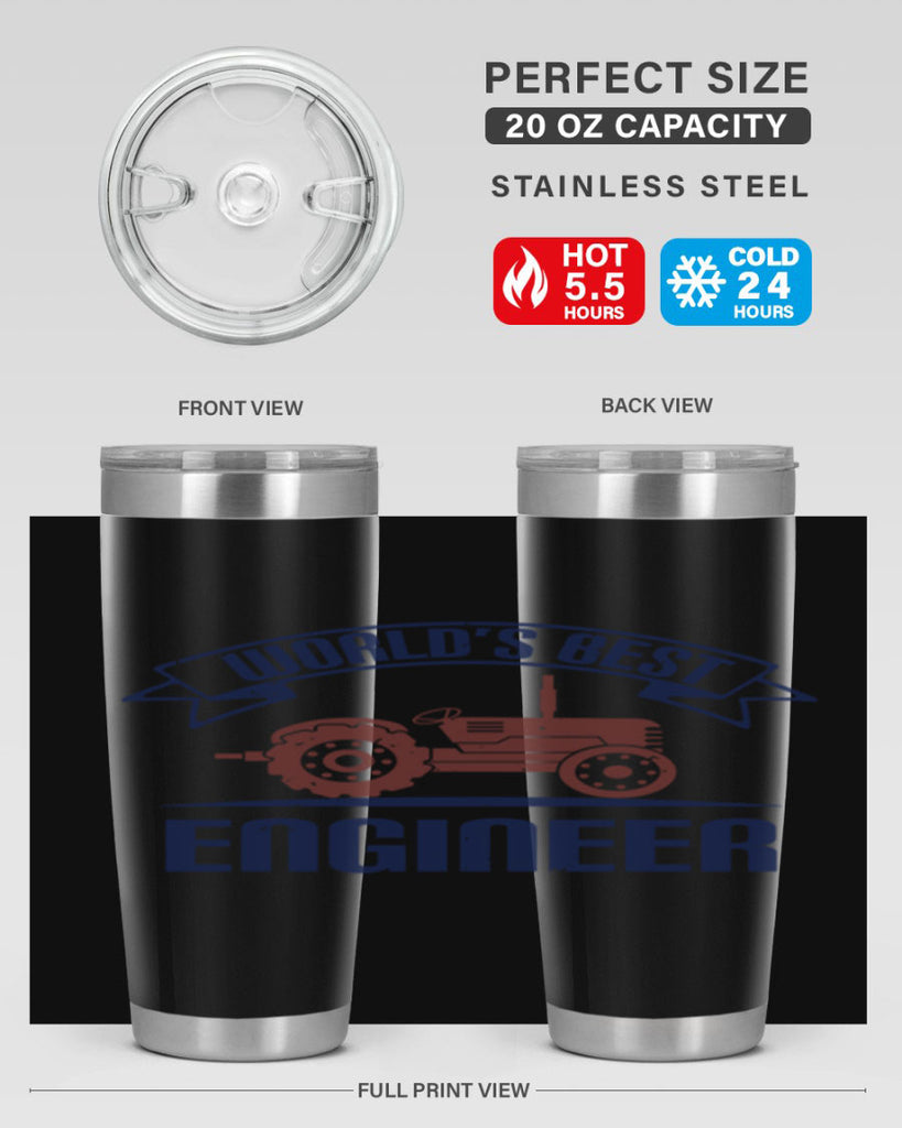 worlds best engineer Style 27#- engineer- tumbler